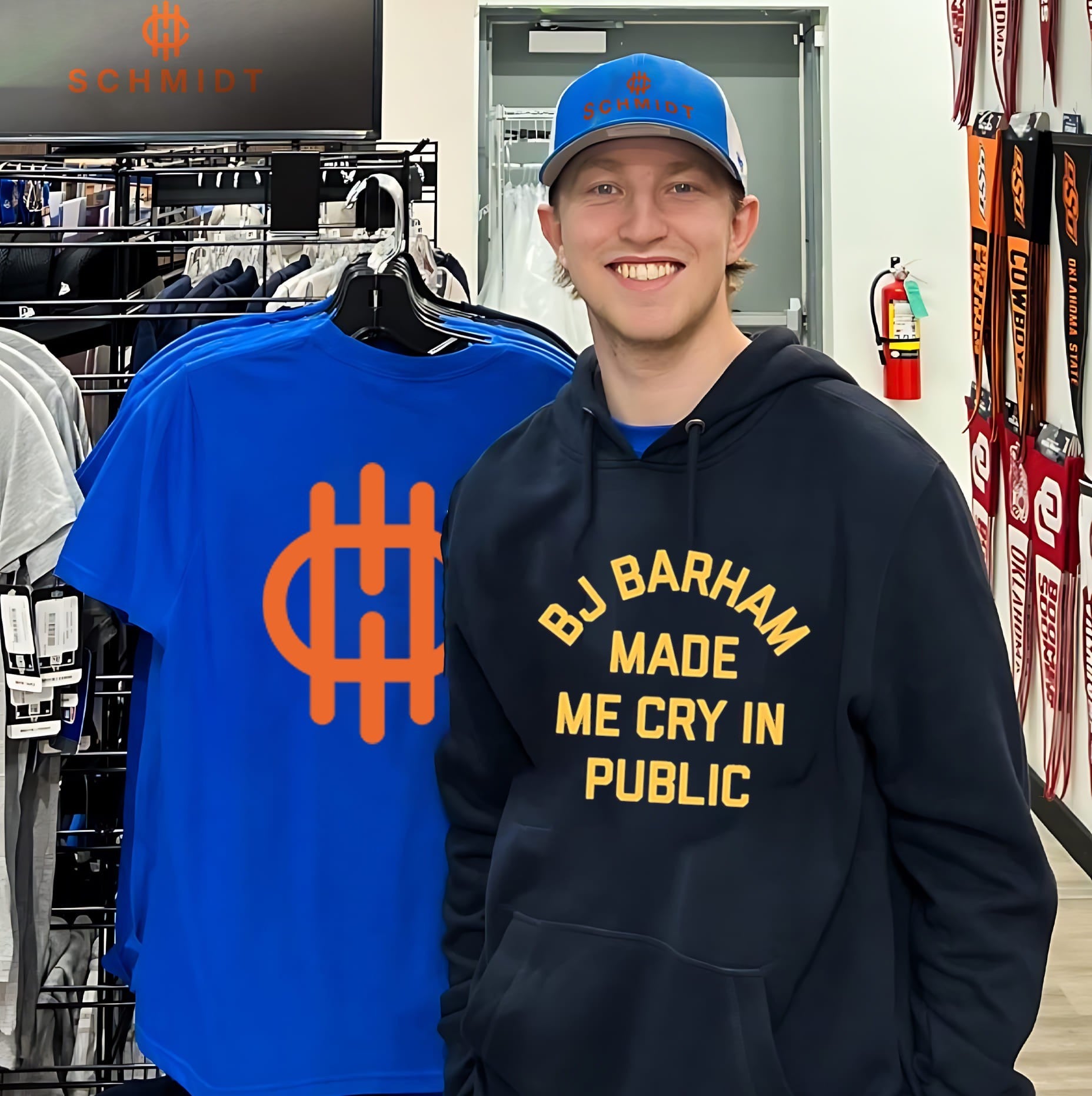 Bj Barham Made Me Cry In Public Shirt