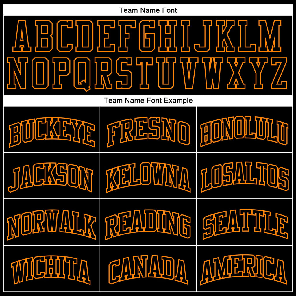 Custom Black Bay Orange Authentic Throwback Basketball Jersey