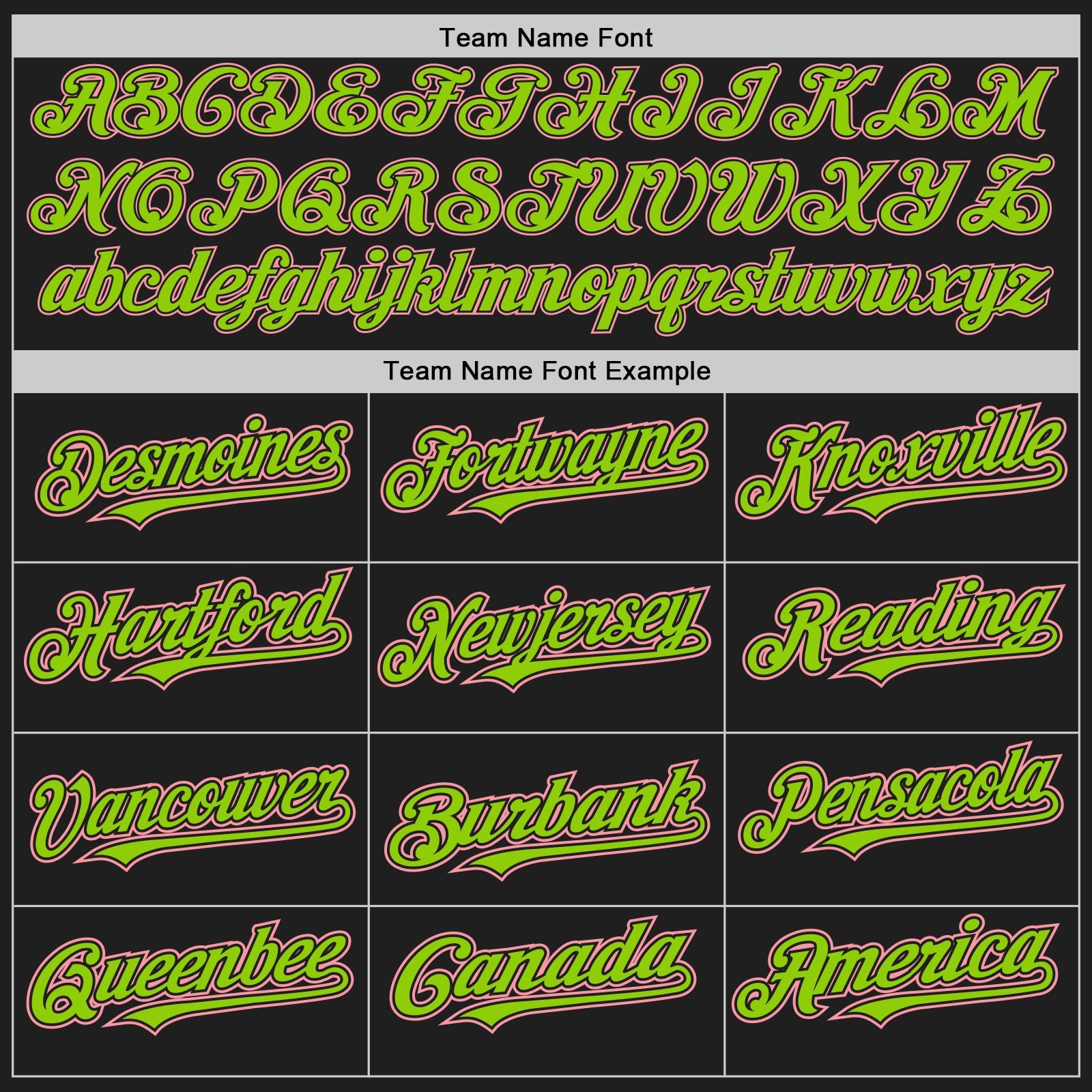 Custom Black Medium Pink-Neon Green Authentic Baseball Jersey
