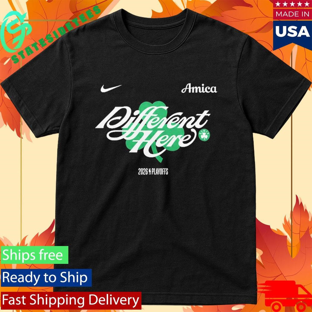 Boston Celtics 2026 Playoffs Different Here NBA All Shirt