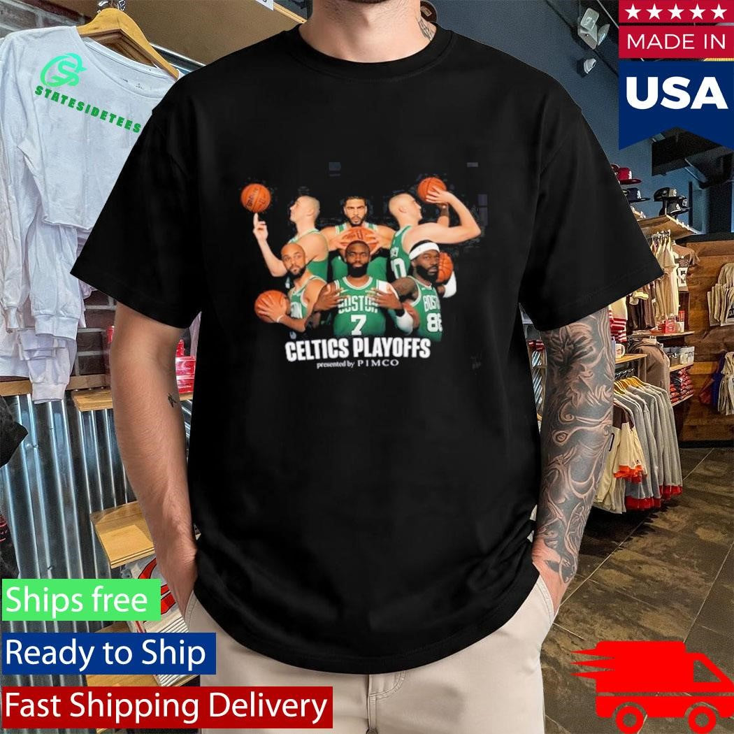 Boston Celtics Celtics Playoffs Presmed Shirt