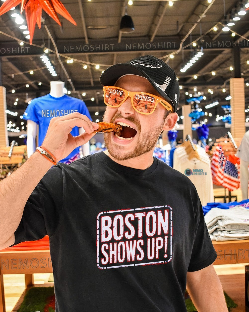 Boston shows up shirt