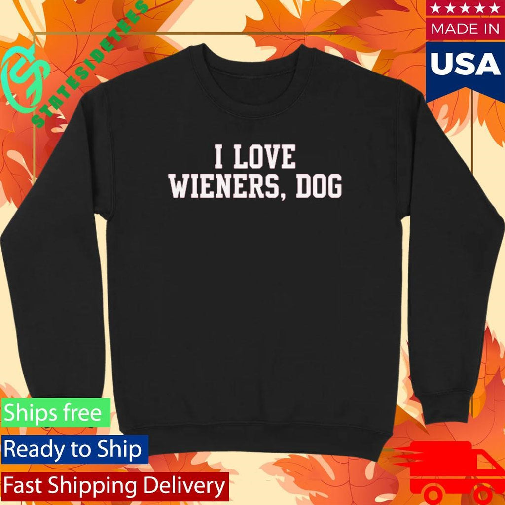 Brandon Walker I Love Wieners Dog Shirt