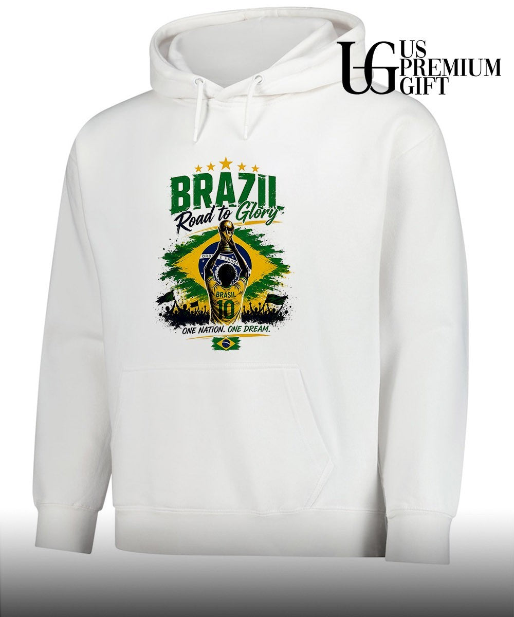 Brazil 2026 World Cup Road to Glory One Nation One Dream shirt