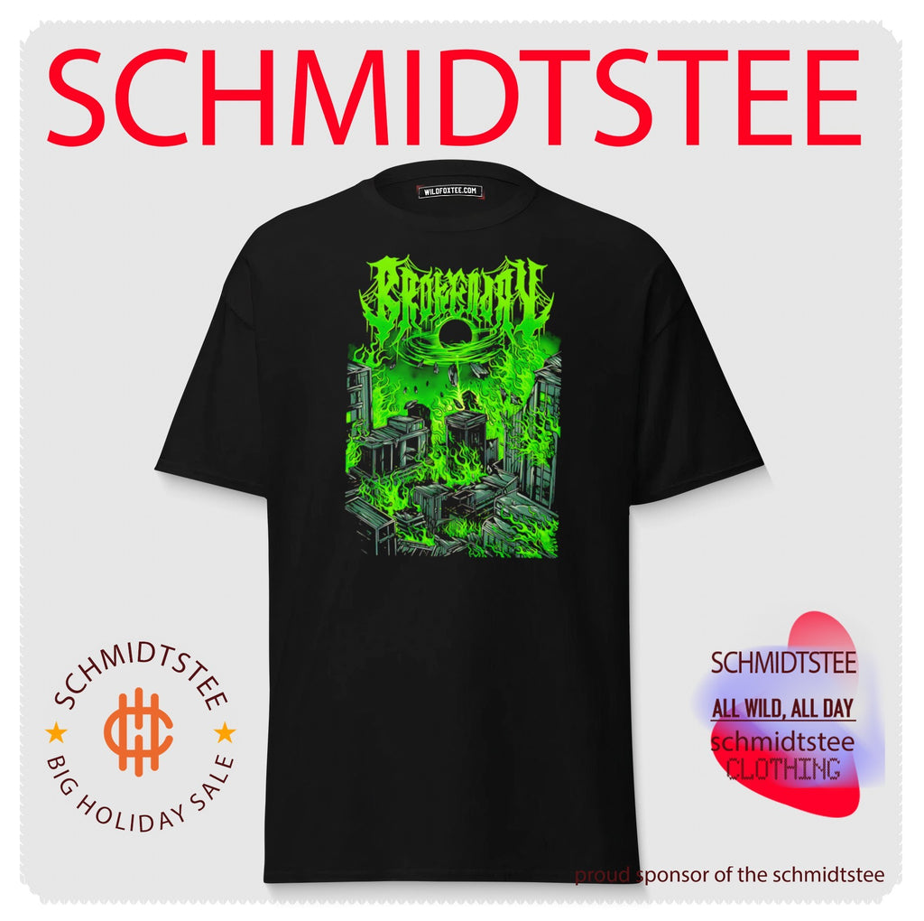 Brokenay Black Hole City Destruction Apocalyptic shirt
