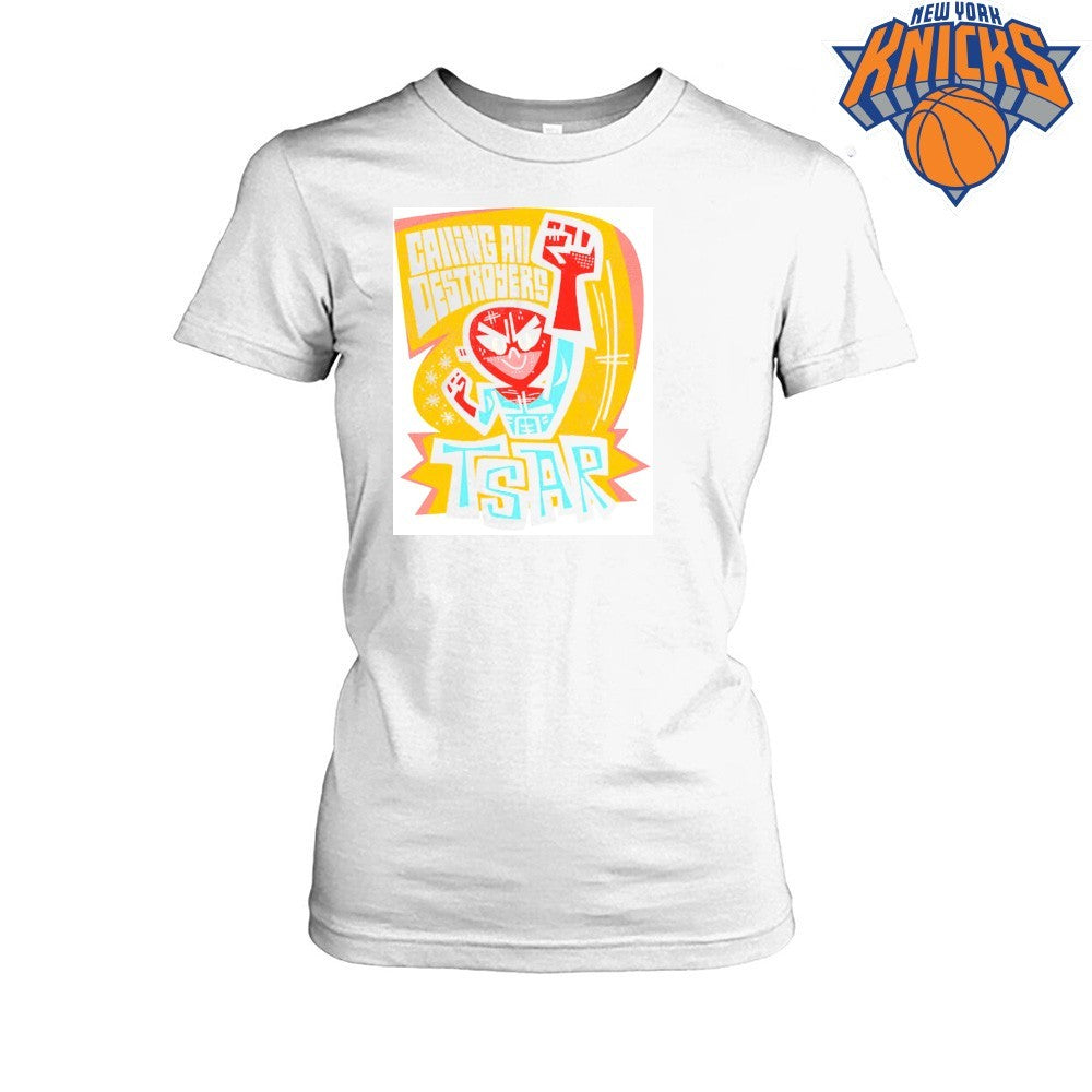 Calling All Destroyers Tsar Comic Retro Superhero Hero Graphic Shirt