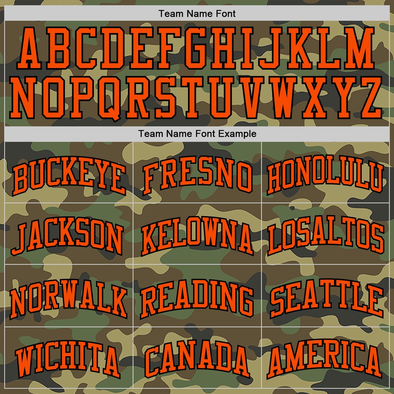 Custom Camo Orange-Black Authentic Salute To Service Basketball Jersey