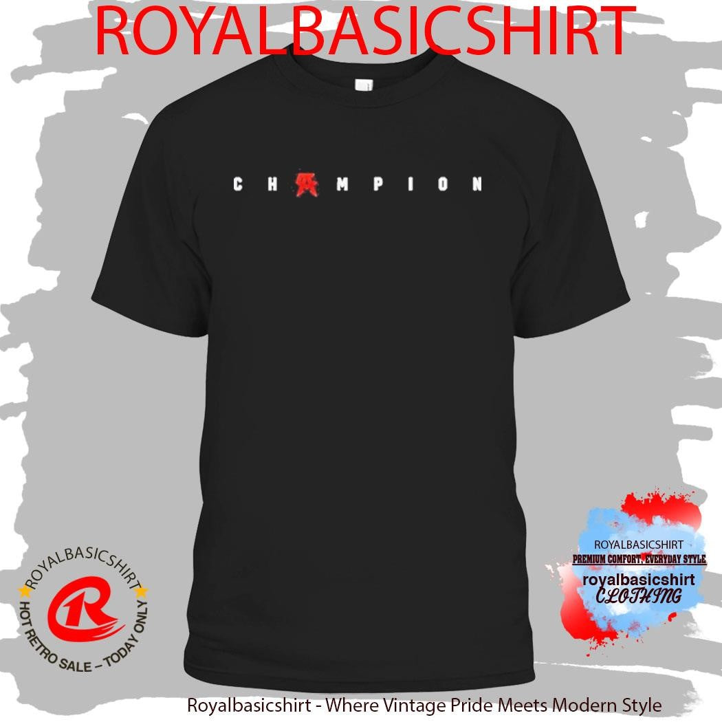 Canelo Alvarez Champion Logo Shirt