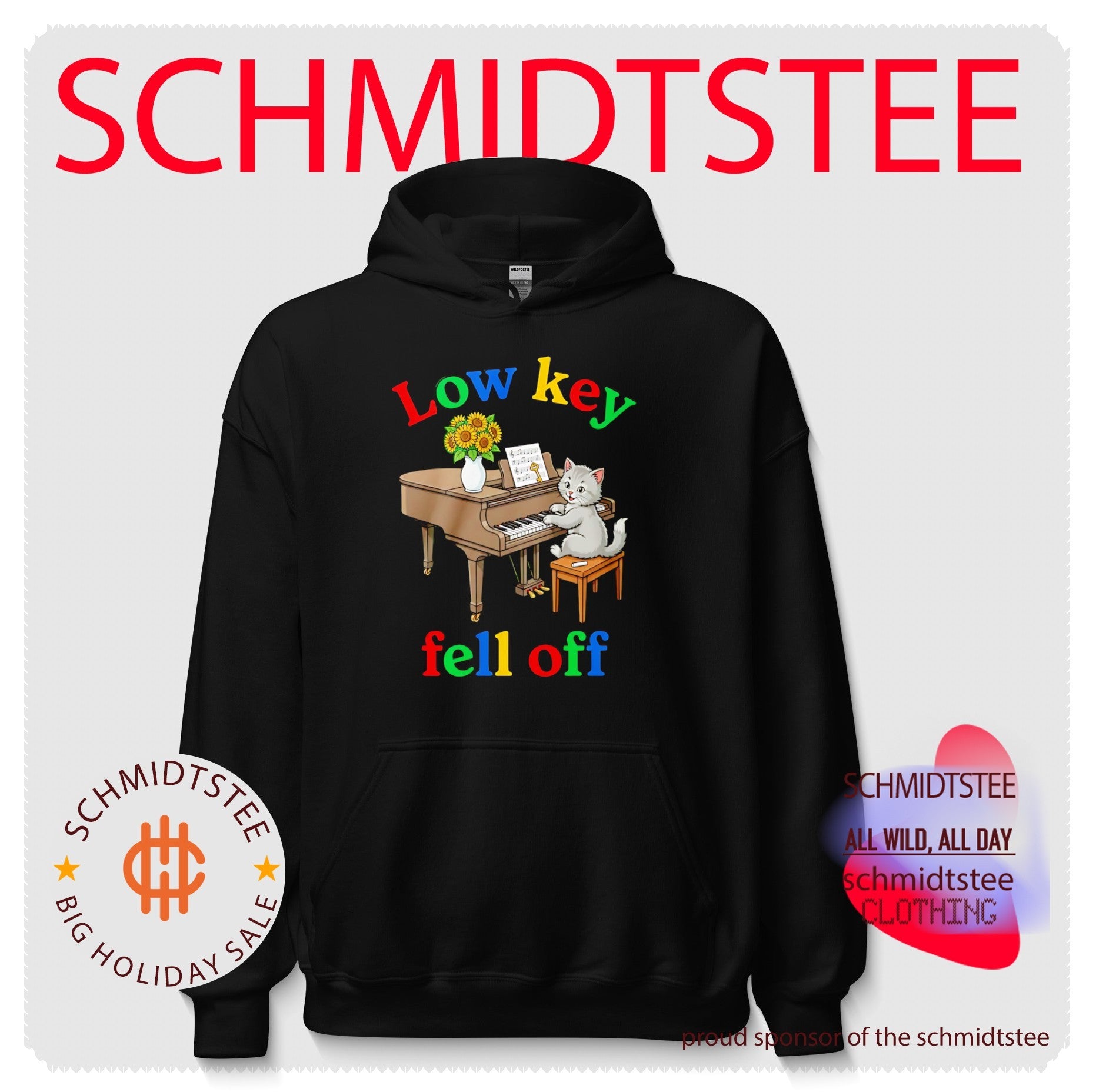 Cat Lowkey Fell Off Shirt