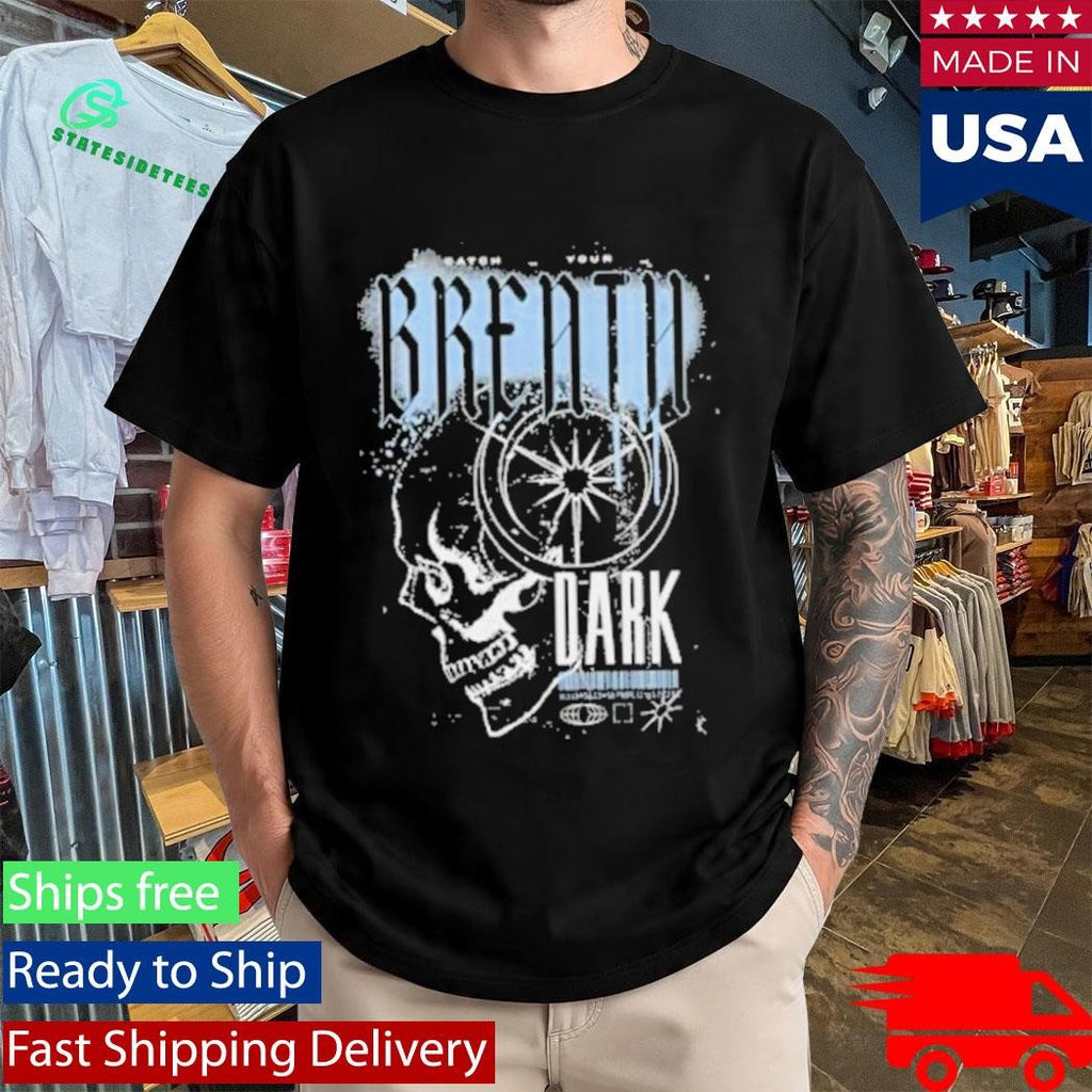 Catch Your Breath Spray Skull T-Shirt