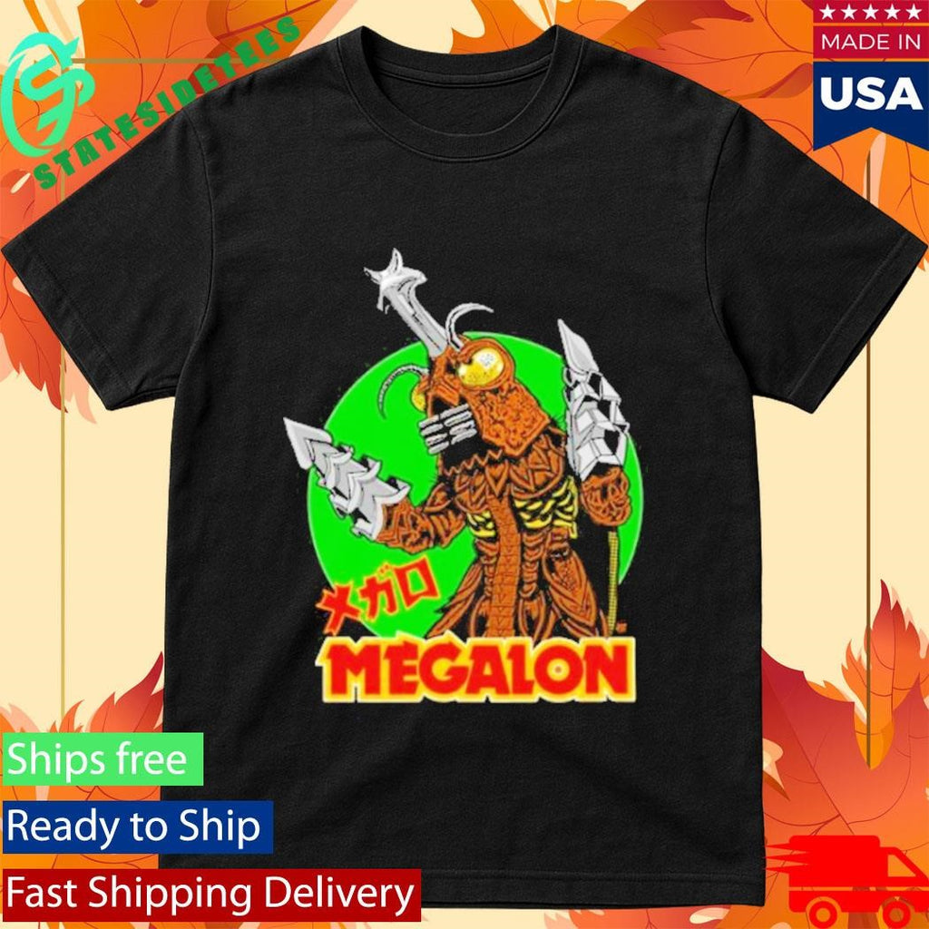 Cavitycolors Horror and Halloween Megalon Shirt