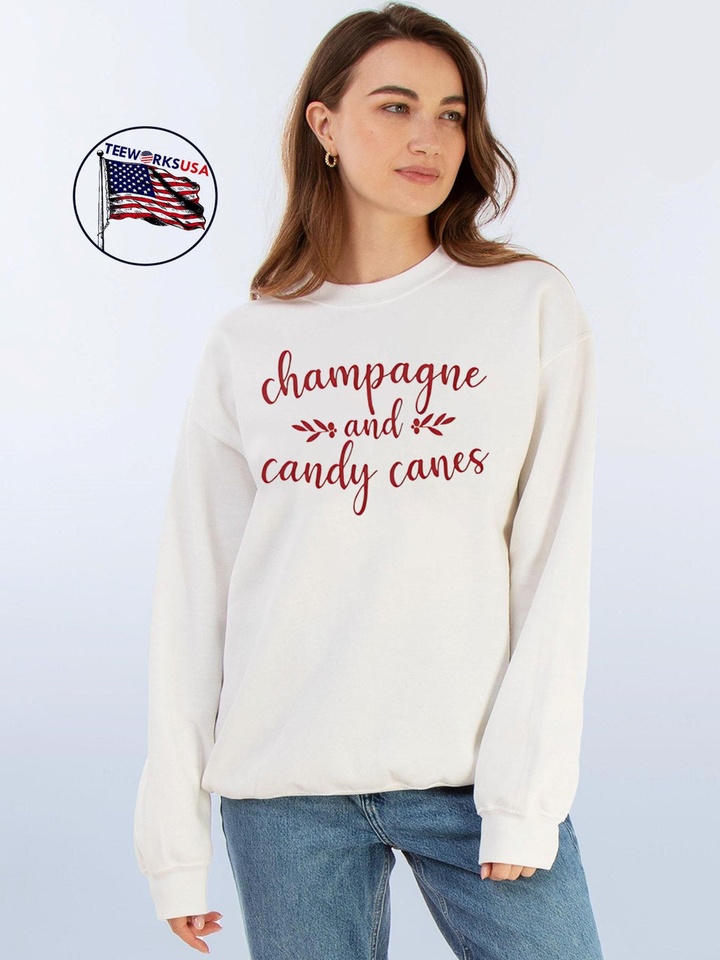 Champagne And Candy Canes shirt