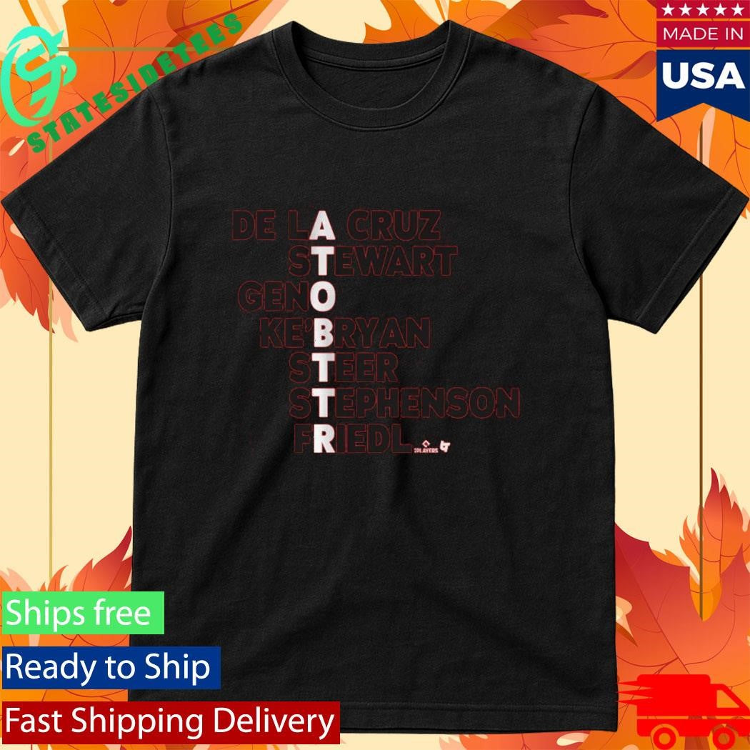 Cincinnati Baseball ATOBTTR Names Shirt