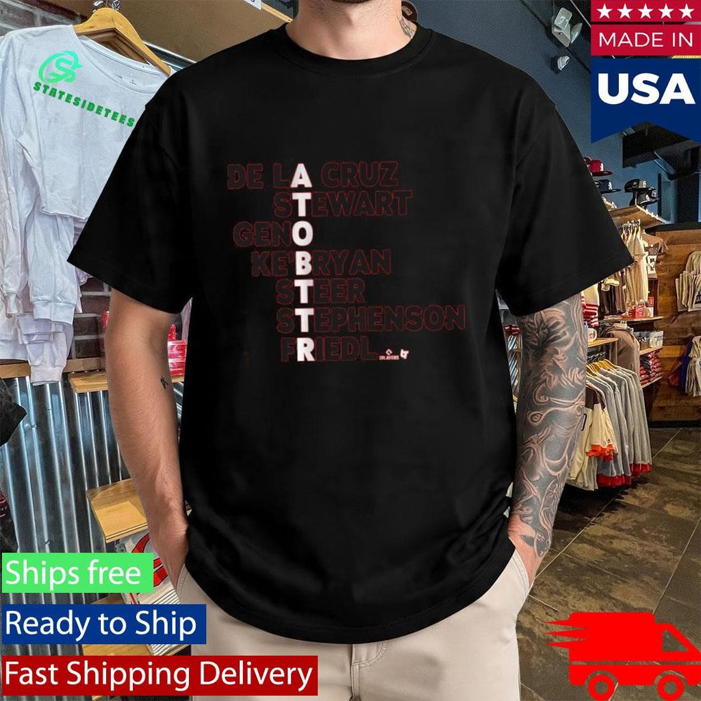Cincinnati Baseball ATOBTTR Names Shirt