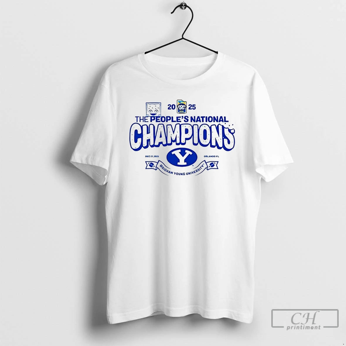 Classic Byu Cougars 2025 Poptart Bowl Football Champions