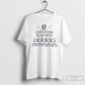 Classic Creighton Bluejays Basketball Logo Merry Christmas