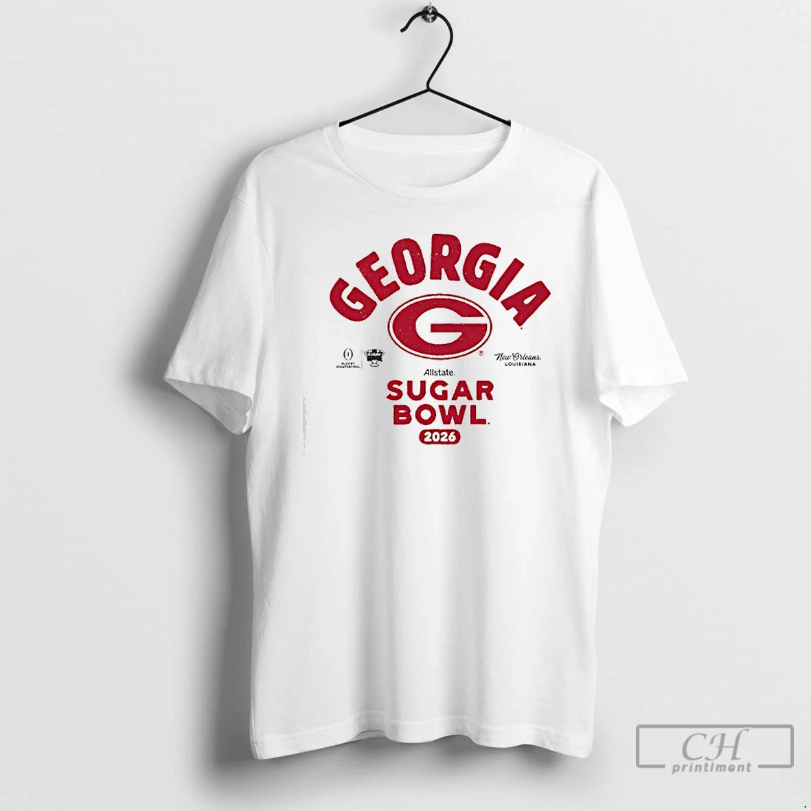 Classic Georgia Bulldogs Football 2025 Allstate Sugar Bowl Cfp New Orleans Louisiana T Shirts Sweater