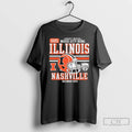Classic Illinois Fighting Illini Football 2025 Music City Bowl Helmet