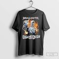 Classic Megadeth Middle Finger Vic Rattlehead I Dont Care