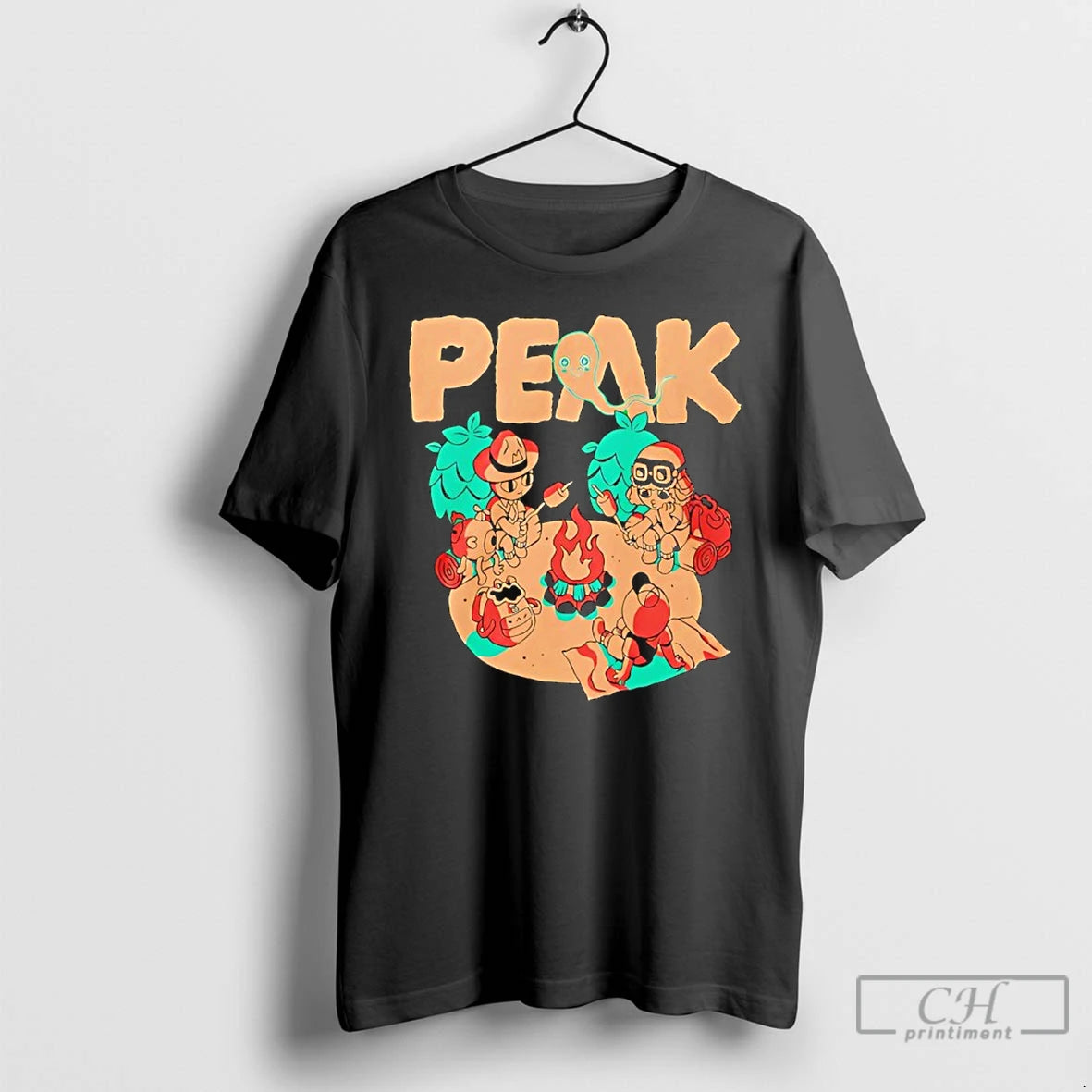 Classic Peak Happy Campers Cartoon