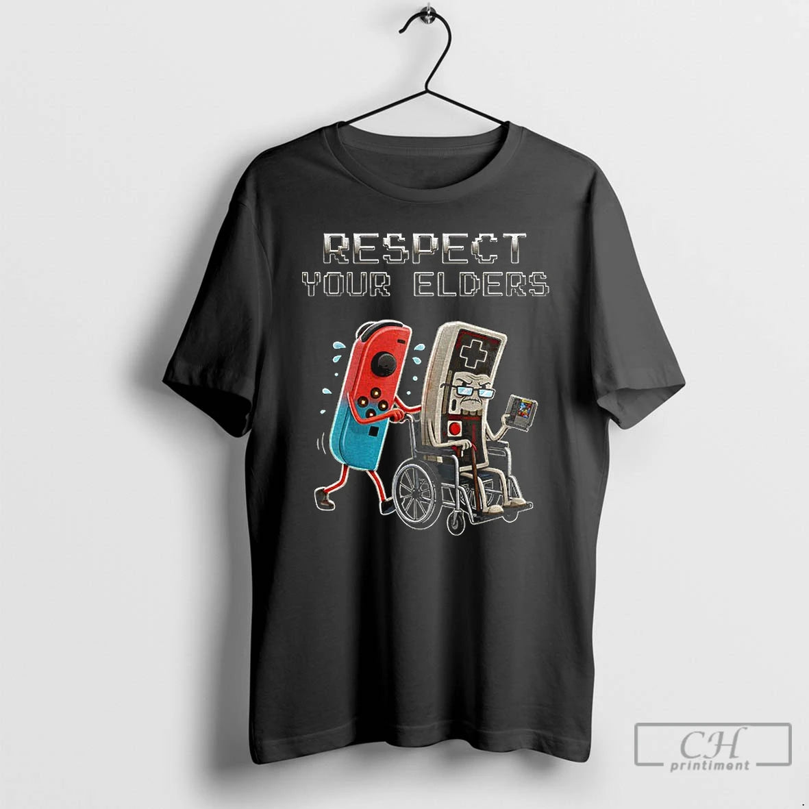 Classic Respect Your Elders Gift For Video Games Player