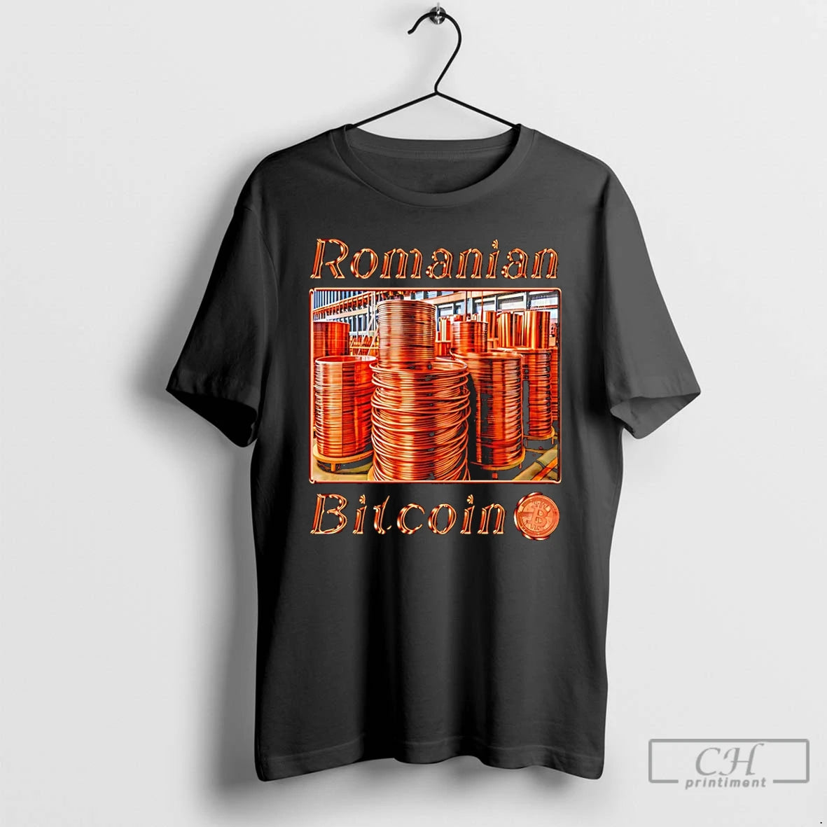 Classic Romanian Bitcoin Brass