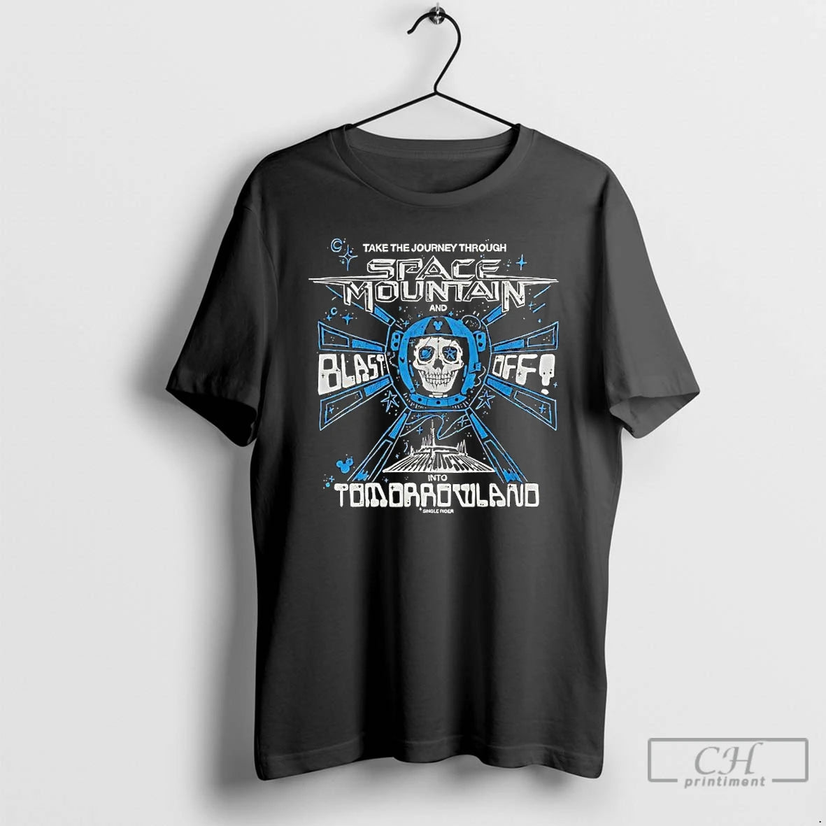 Classic Take The Journey Through Space Mountain Into Tomorrowland Blast Off