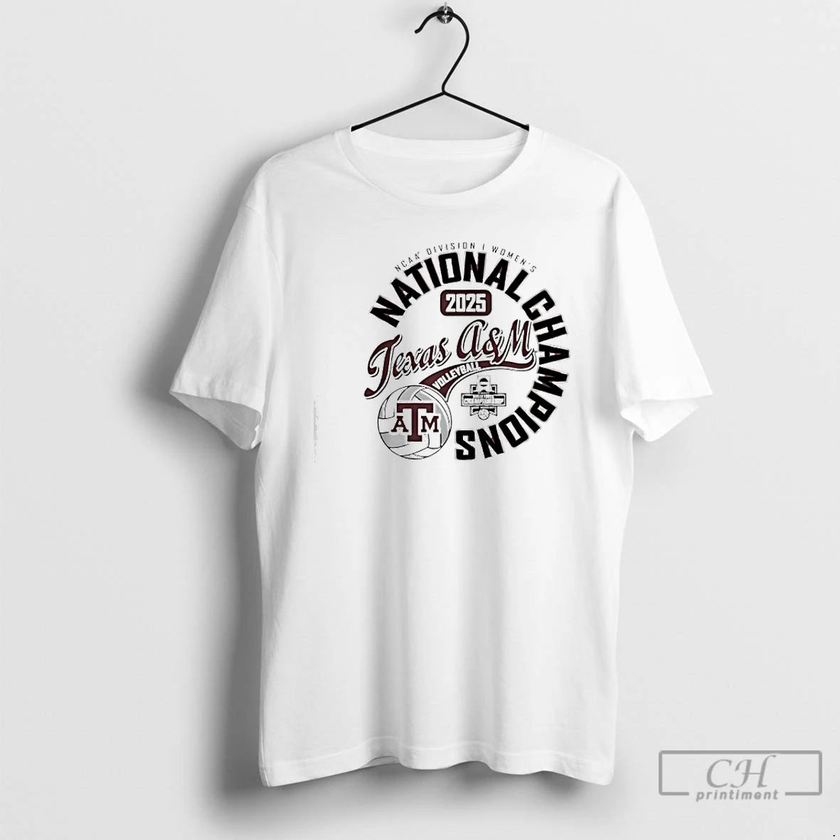 Classic Texas Am Aggies National Champs 2025 Volleyball Ncaa Division I Womens T Shirts Sweater