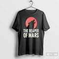 Classic The Wolf Is Howling At The Blood Moon The Reaper Of Mars T Shirts