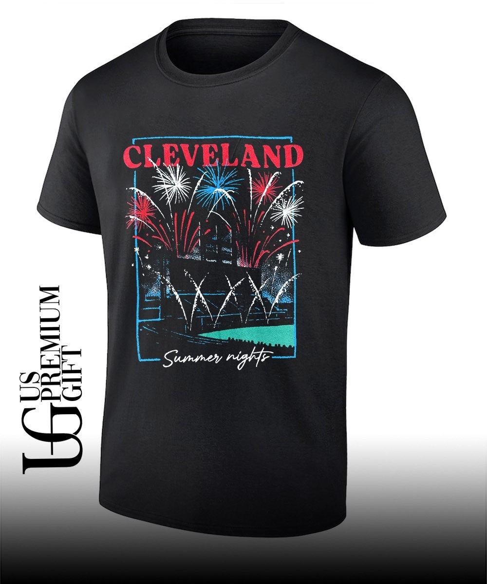 Cleveland Summer Nights fireworks Stadium shirt