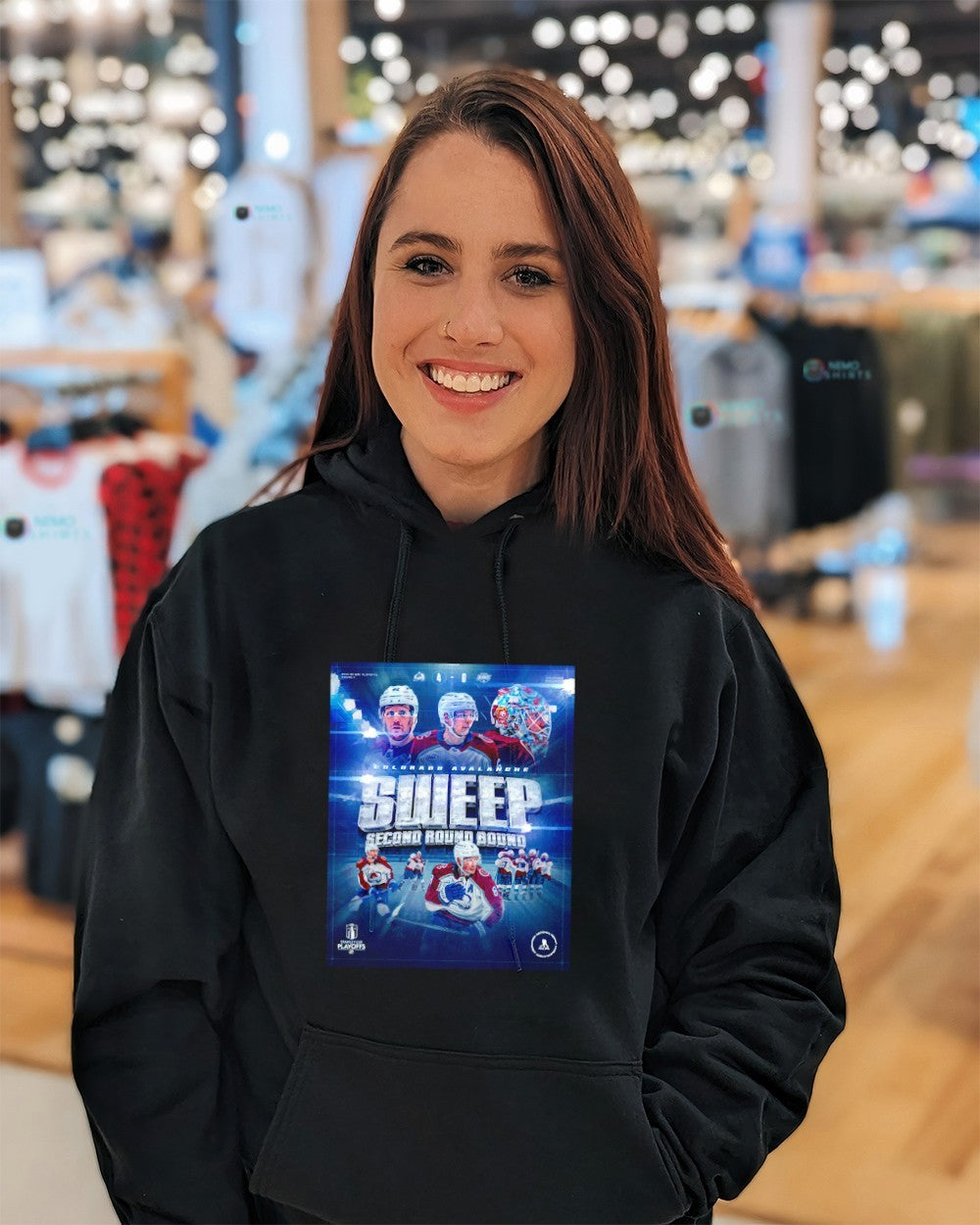 Colorado Avalanche sweep second round bound 2026 Stanley Cup Playoffs shirt