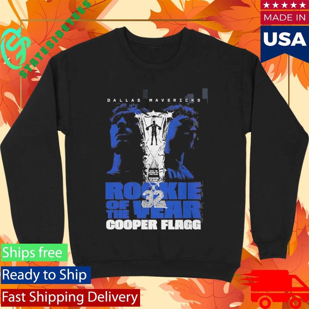 Cooper Flagg Dallas Mavericks Rookie Of The Year Chain T-Shirt