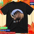 Creative Beast Studio Woolly Rhino Retro Shirt