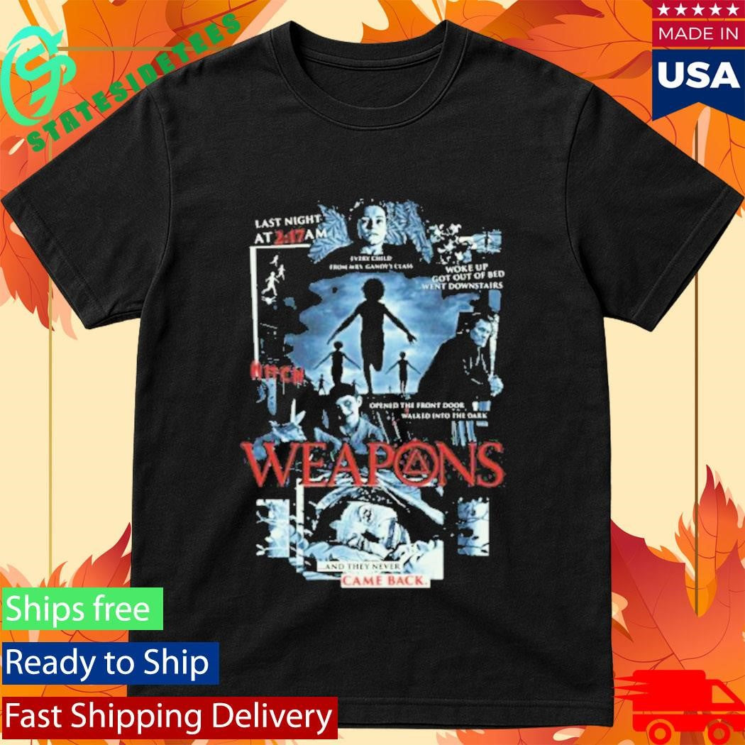 Creeporama Weapons And They Never Came Back Shirt
