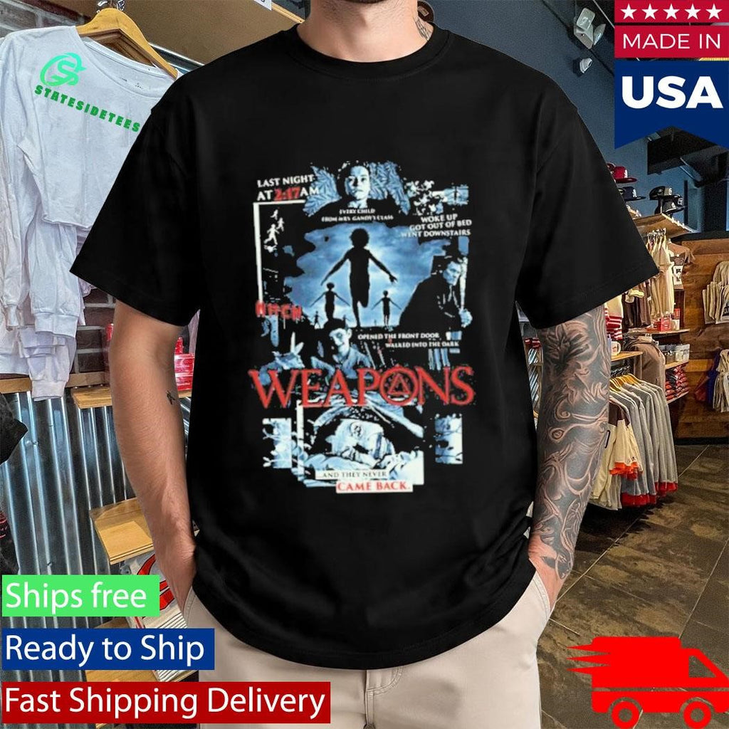 Creeporama Weapons And They Never Came Back Shirt