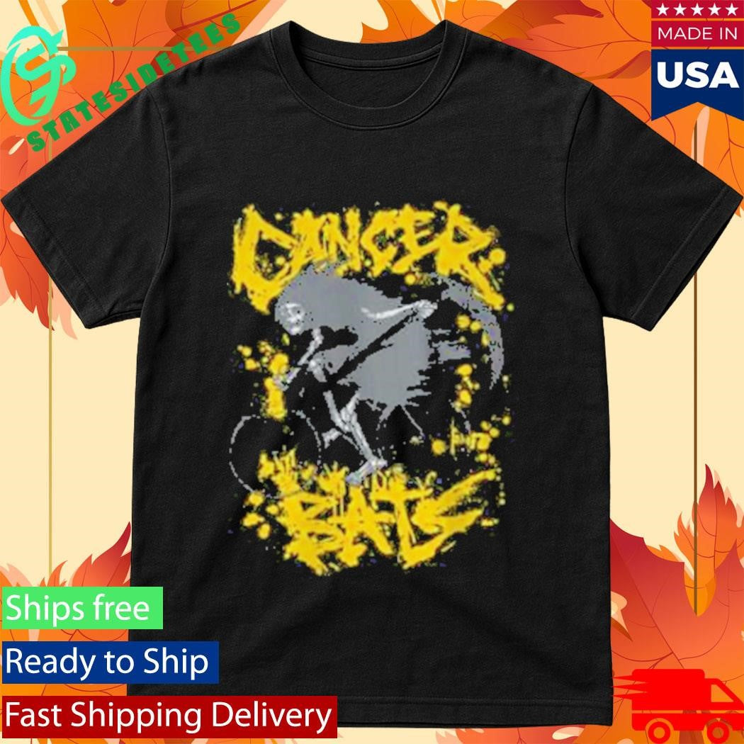 Cut Loose Black Metal Bicycle T-Shirt