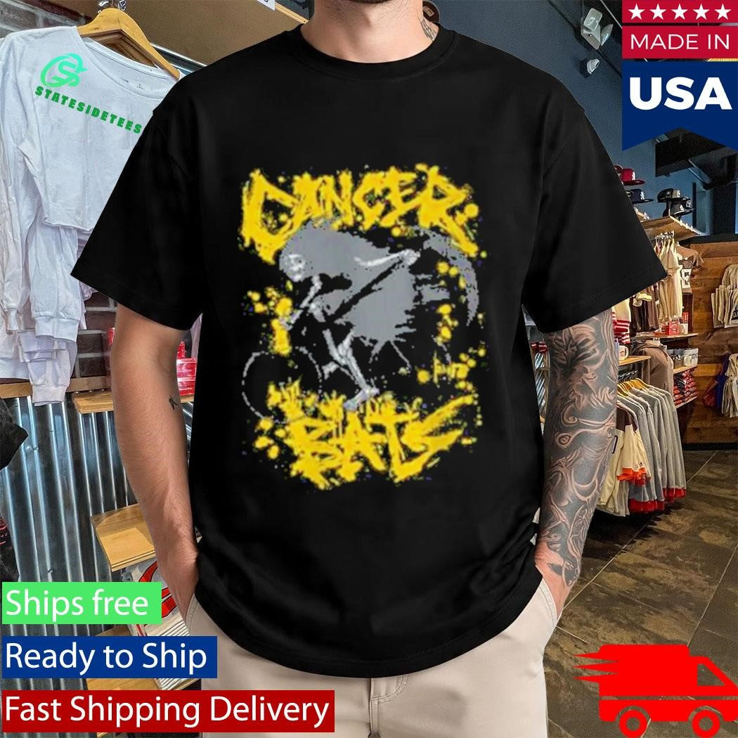 Cut Loose Black Metal Bicycle T-Shirt