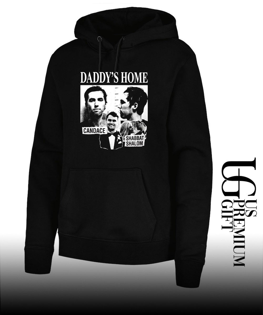 Daddy’s Home Candace Shabbat Shalom mugshot shirt