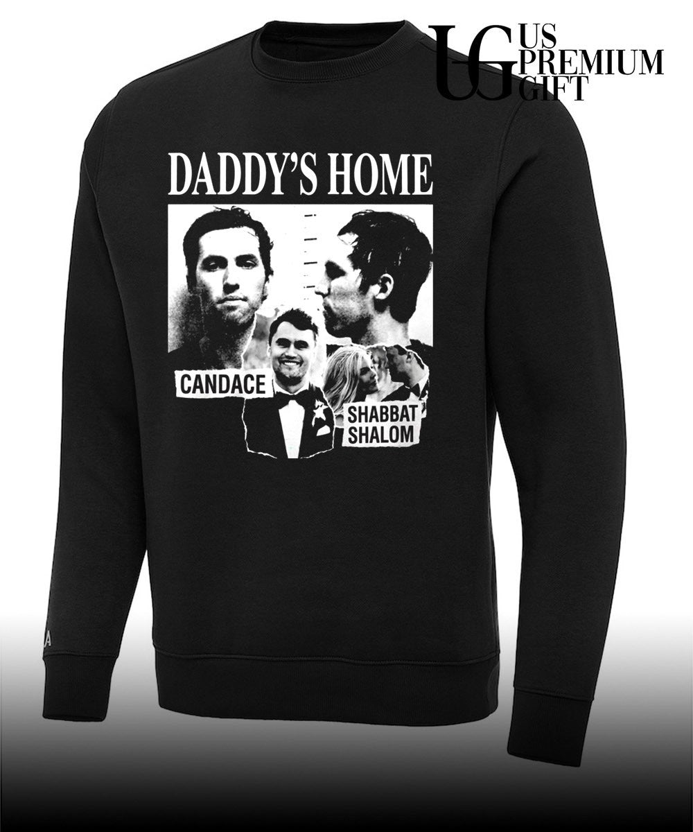Daddy’s Home Candace Shabbat Shalom mugshot shirt