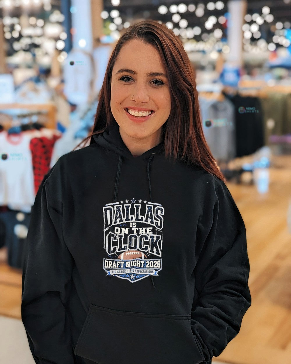 Dallas Cowboys is on the clock Draft night 2026 shirt