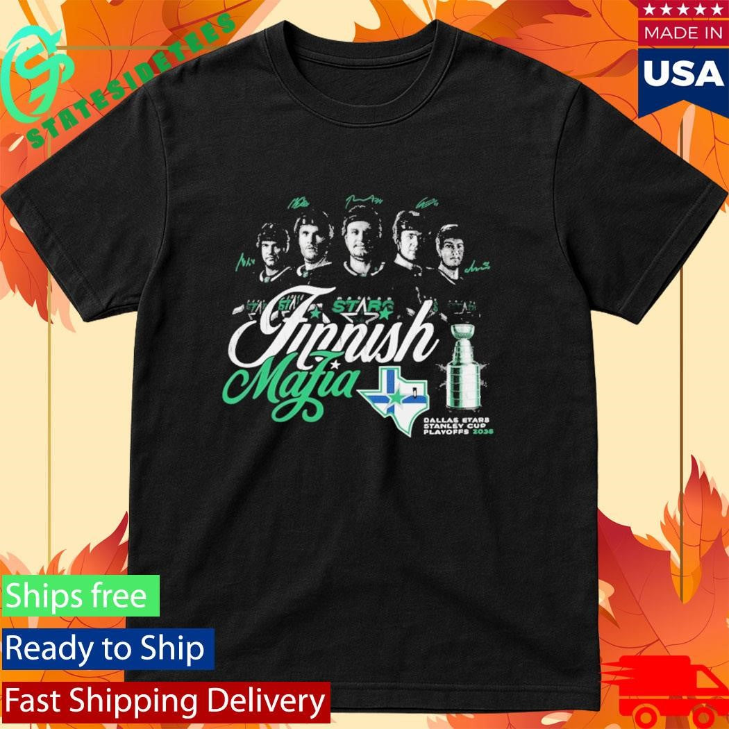 Dallas Stars NHL Finnish Mafia Playoff Shirt