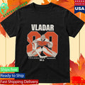 Dan Vladar Philadelphia Number WHT Shirt