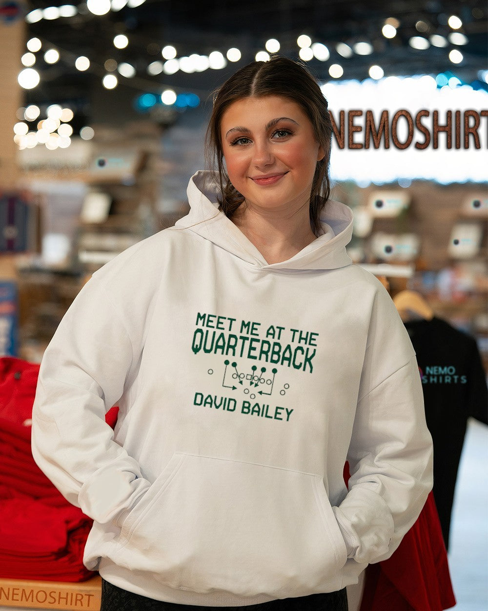 David Bailey meet me at the quarterback shirt