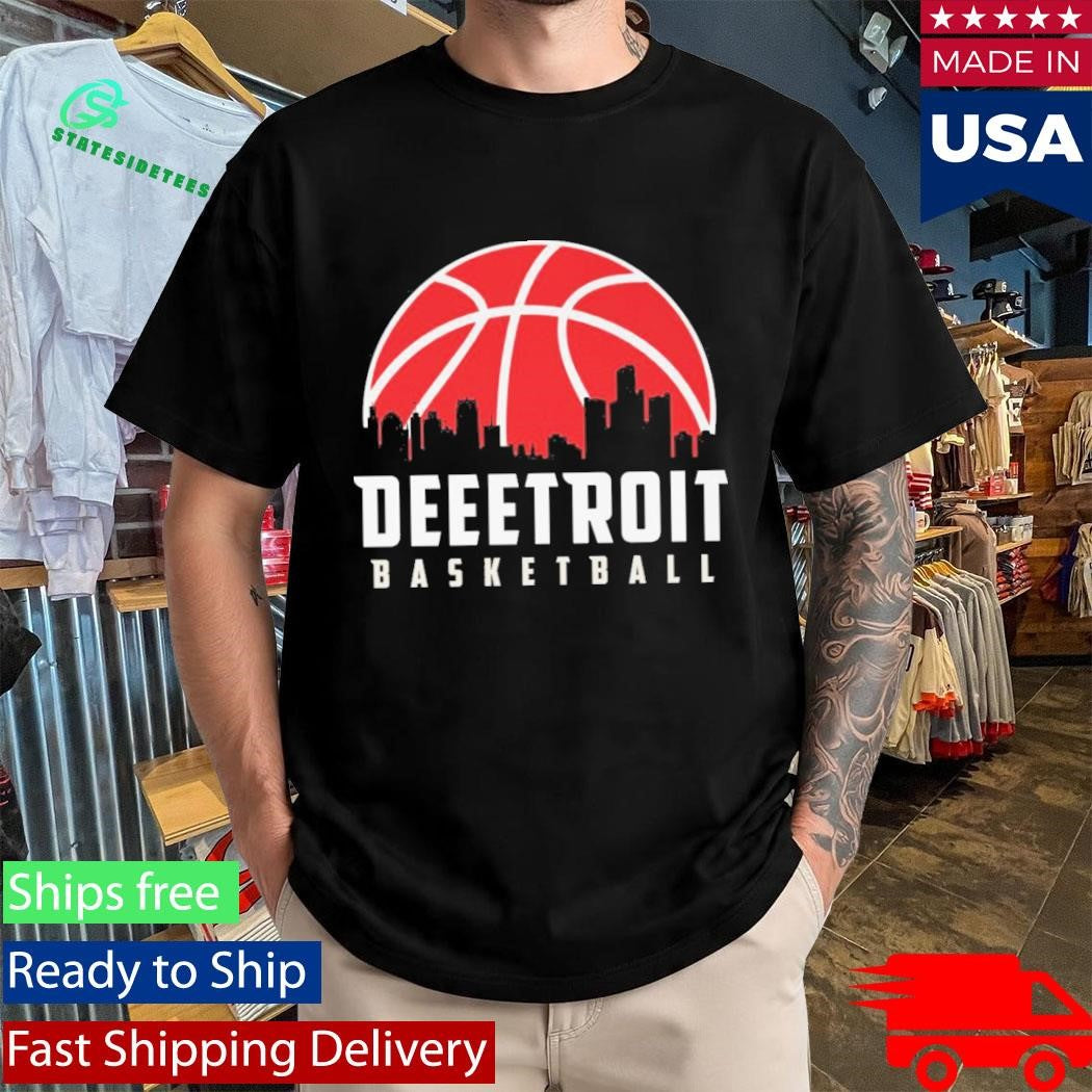 Detroit Basketball City Iconic Chant Shirt