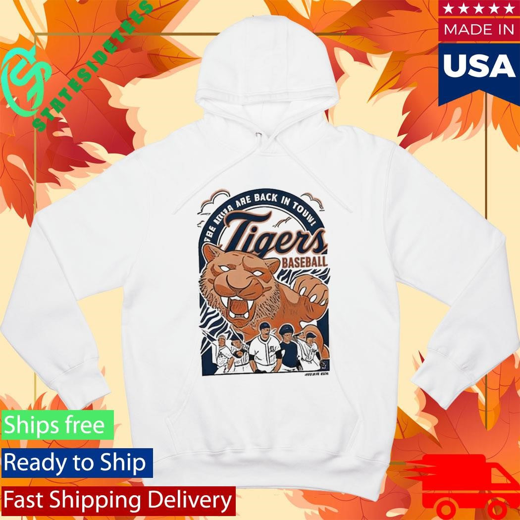 Detroit Tigers MLB Tigers The Boys Are Back in Town Tuesday Tee T-shirt