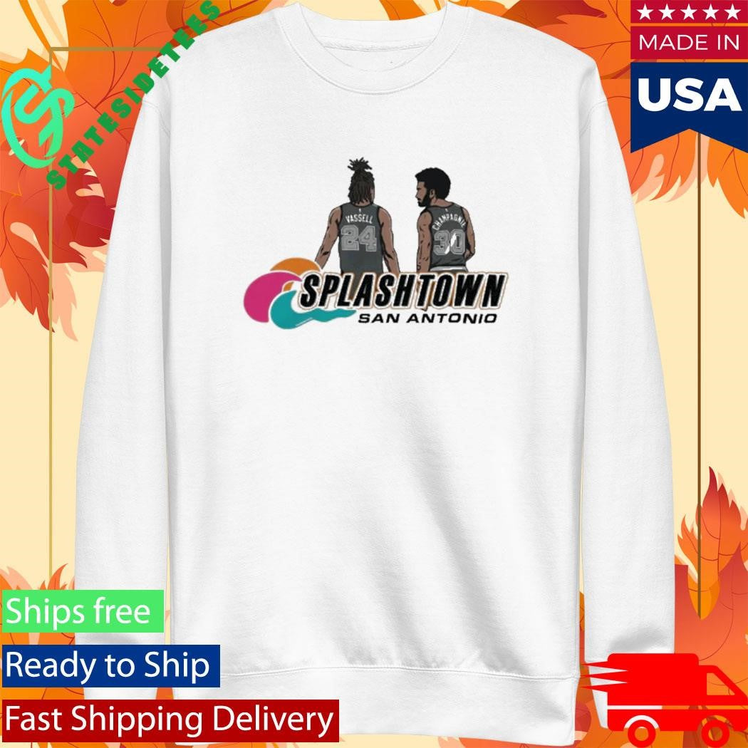 Devin Vassell And Julian Champagnie Splashtown San Antonio Shirt