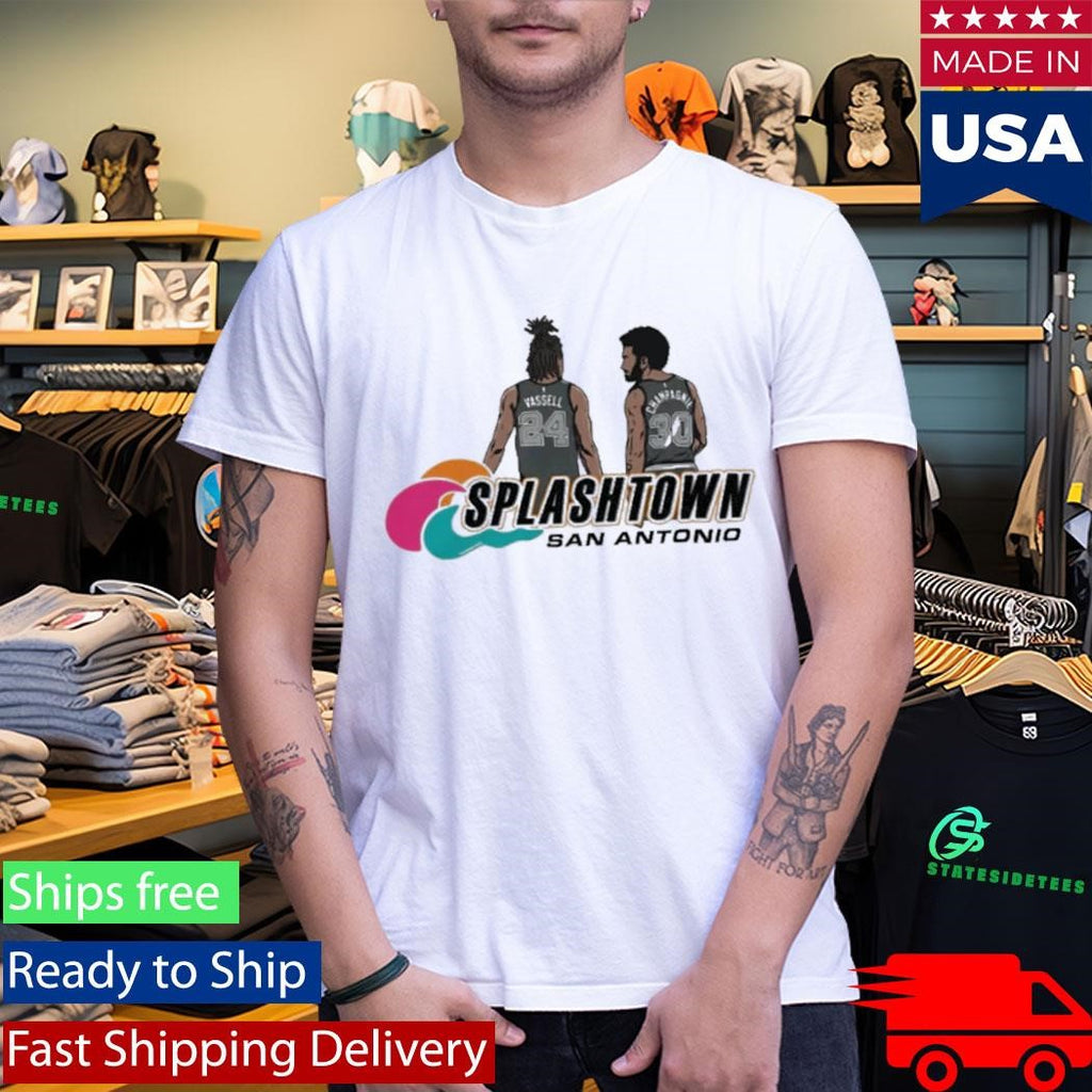Devin Vassell And Julian Champagnie Splashtown San Antonio Shirt