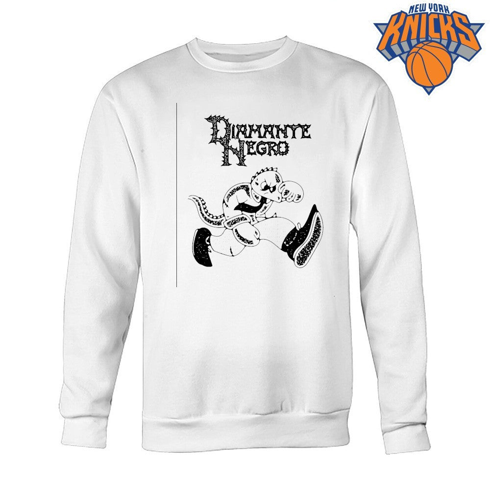 Diamante Negro Black Diamond Spanish Text Lizard Character Street Art Shirt