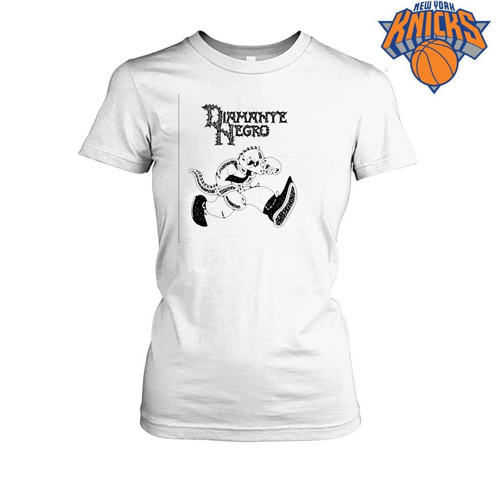 Diamante Negro Black Diamond Spanish Text Lizard Character Street Art Shirt