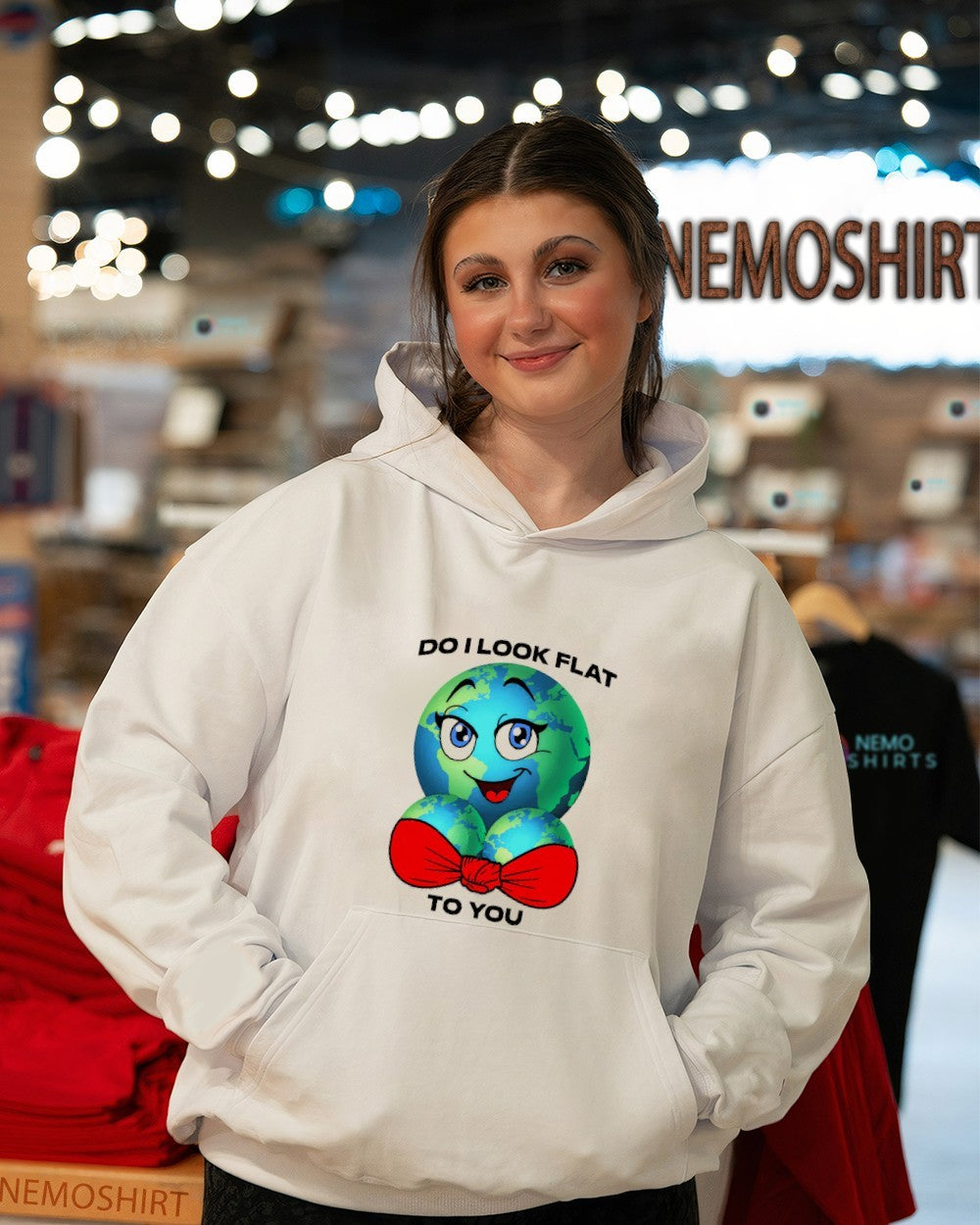 Do I look flat to you Earth Day shirt